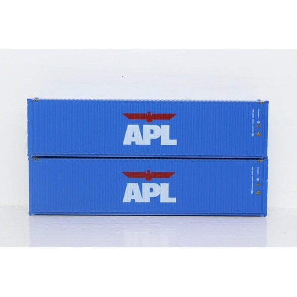 Jacksonville Terminal 40 ft. N APL High Cube Container - Pack of 2 JTC405107 - main